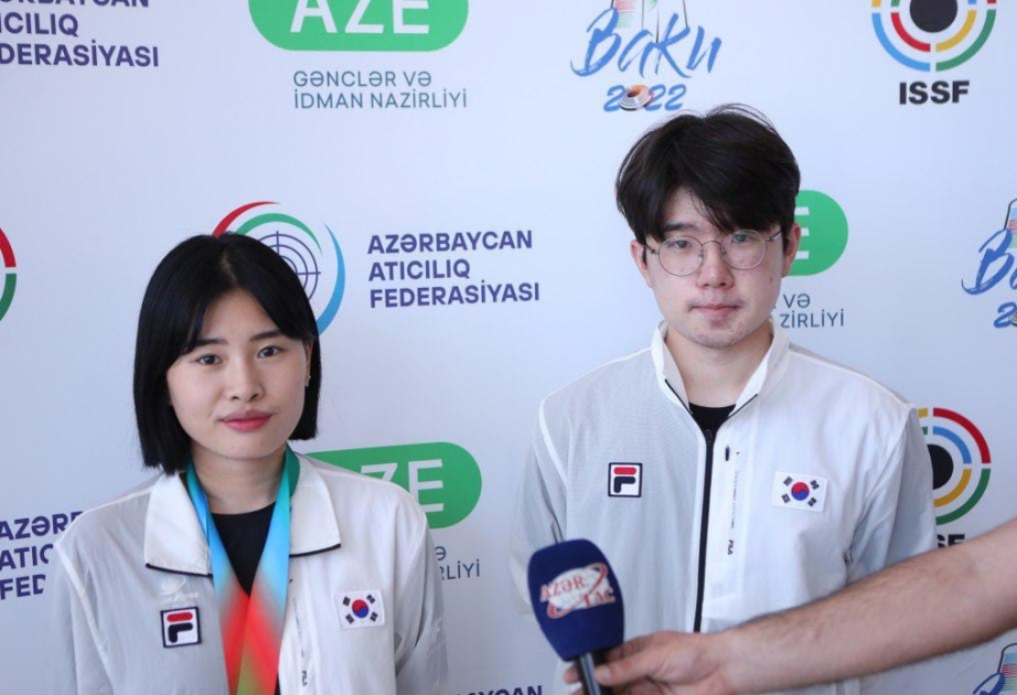 Dünya kuboku yarışının koreyalı qalibi: Bakı Atıcılıq Mərkəzində ab-havasının əla olması nəticəmizə də təsir etdi