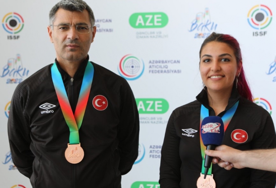 Türkiyə idmançısı: Qardaş Azərbaycanda dünya kuboku yarışında medal qazanmağımız bizi çox sevindirdi