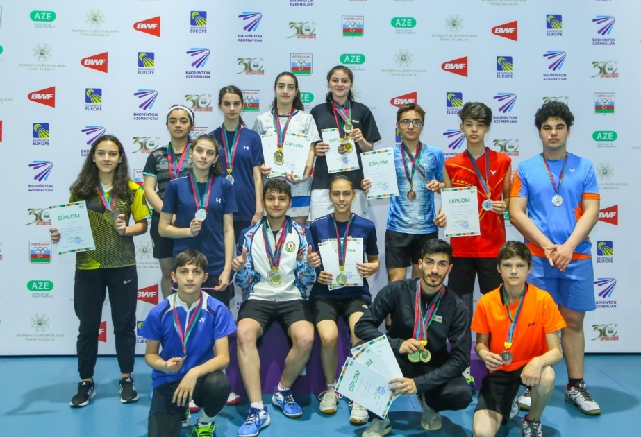 Gənc badmintonçular arasında Azərbaycan birinciliyinə yekun vurulub
