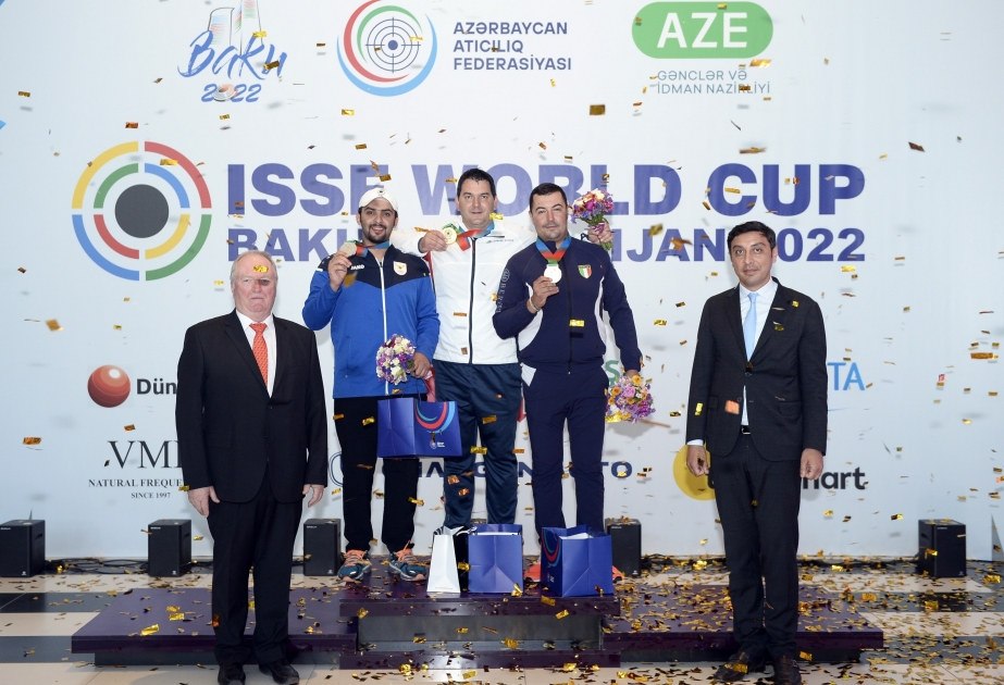 Liptak and Antikainen win trap titles at ISSF World Cup in Baku