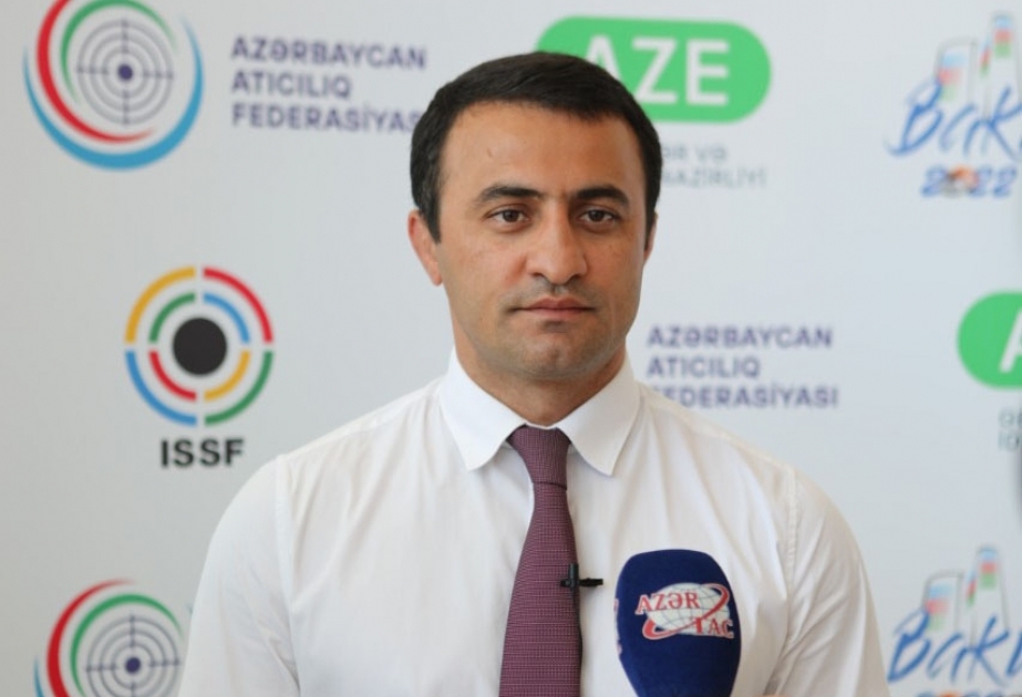 Fərid Mansurov: Dünyanın ən güclü atıcılarının qatıldıqları dünya kuboku yarışı yüksək səviyyədə təşkil edilib