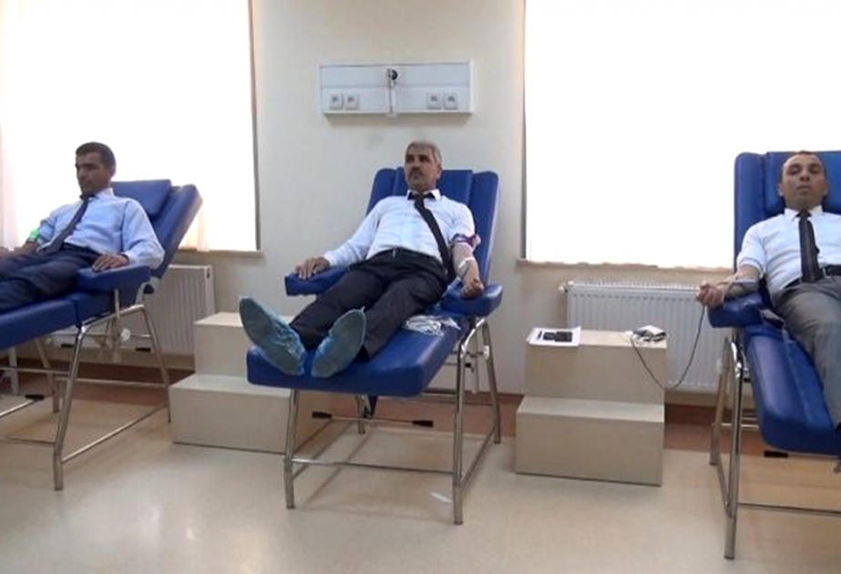 Naxçıvanda irsi qan xəstəliyi olan uşaqlar üçün qanvermə aksiyası keçirilib