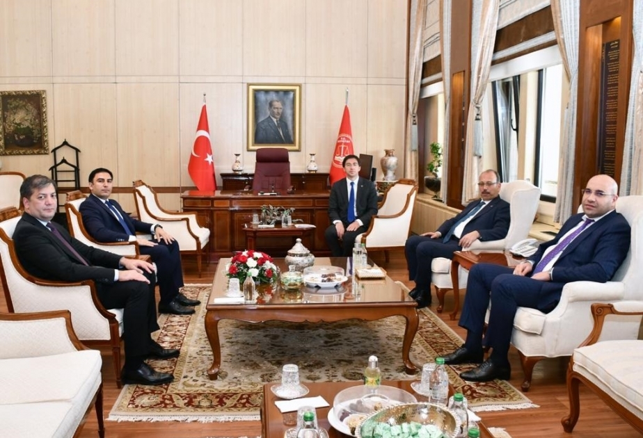 Hesablama Palatasının əməkdaşları Türkiyə Hesablama Məhkəməsinin yubiley tədbirində iştirak edib
