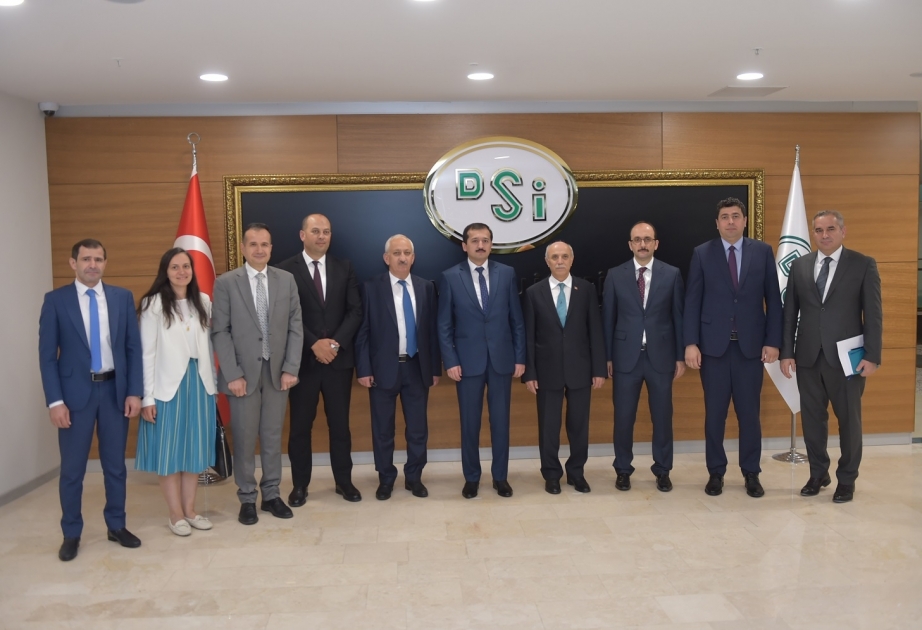 Azərbaycan nümayəndə heyəti Türkiyədə su idarə edilməsi prosesi ilə tanış olub