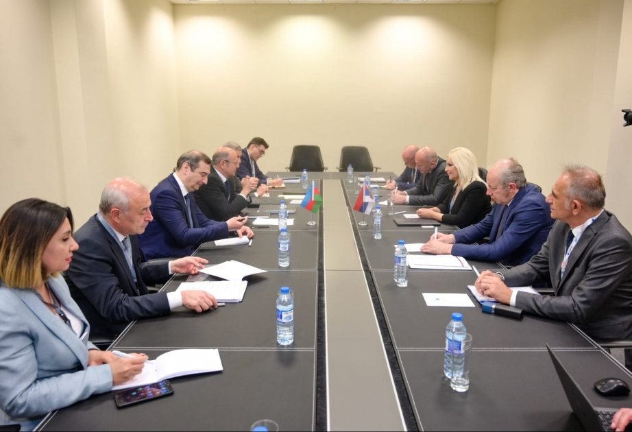 “Bakı Enerji Həftəsi” çərçivəsində Azərbaycan və Serbiya enerji əməkdaşlığına dair Saziş imzalayıb