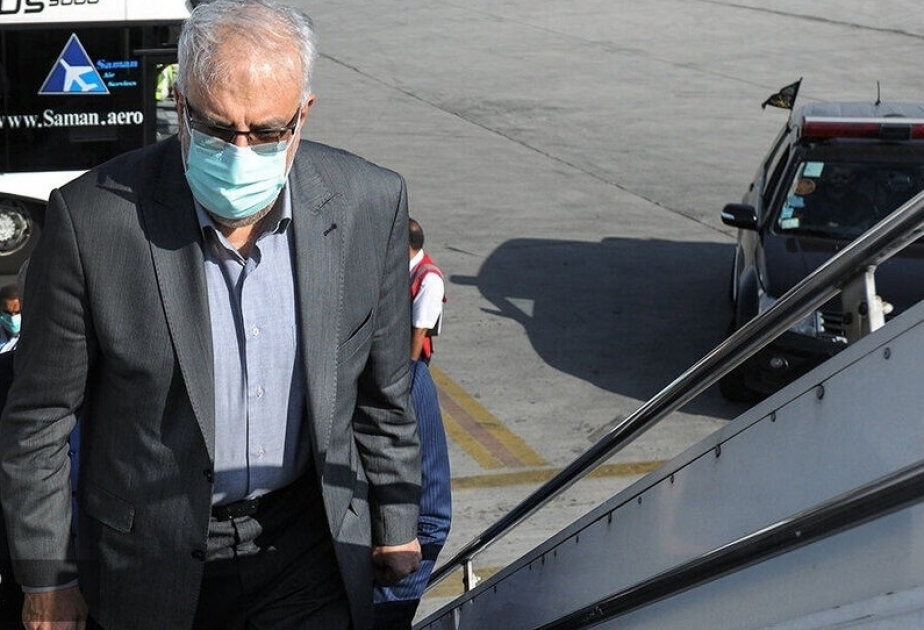 伊朗石油部长抵达阿塞拜疆