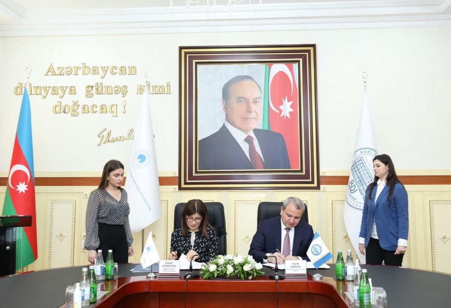 International Turkic Culture and Heritage Foundation, Baku State University sign MoU