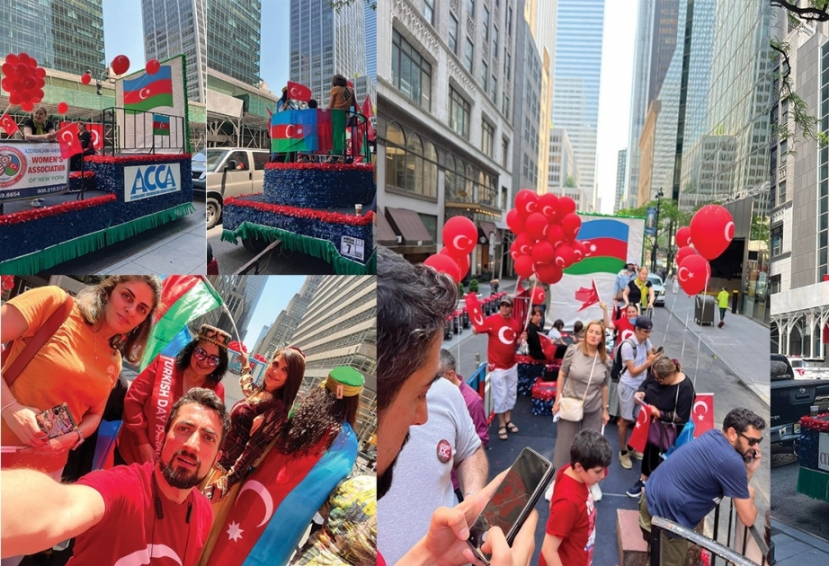 La comunidad azerbaiyana se ha unido a la Marcha del Día Turco en Nueva York