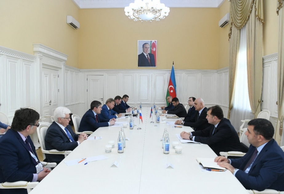 Baş nazirin müavini Şahin Mustafayev Rusiyanın Perm vilayətinin nümayəndə heyəti ilə görüşüb