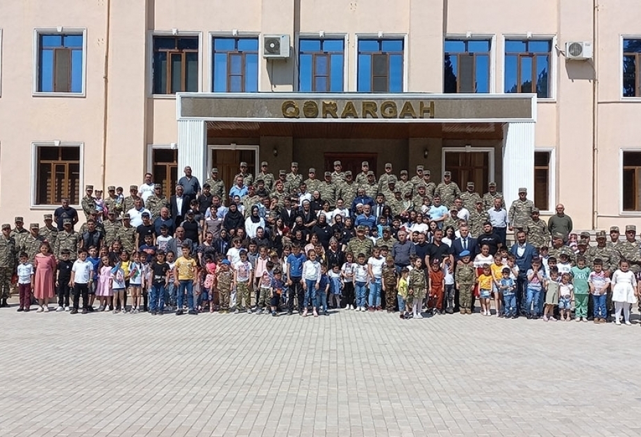 Azerbaijan Army holds series of events to mark International Children’s Day