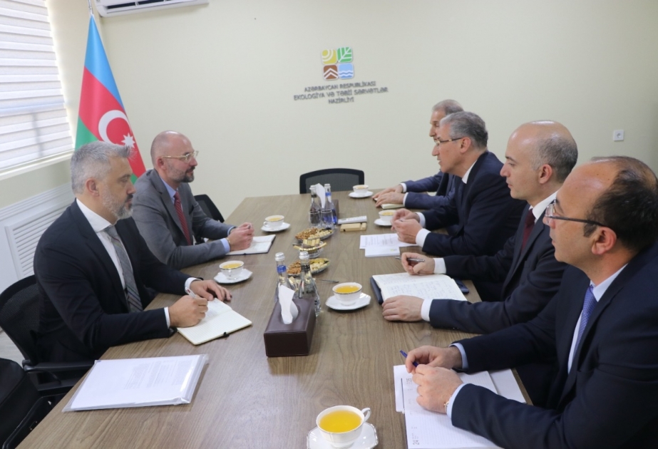 Azərbaycanda su resurslarının səmərəli idarə olunması ilə bağlı layihələr müzakirə olunub