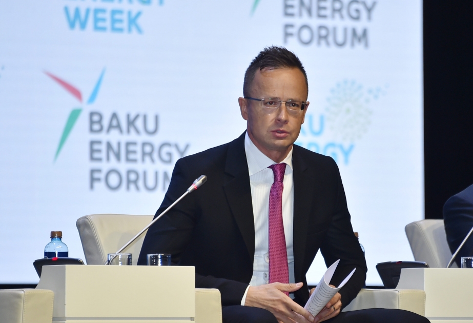 Peter Siyarto: Macarıstan Azərbaycandan enerji ehtiyatlarını tədarük etməkdə maraqlıdır