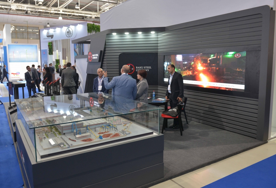 ®  “Baku Steel Company” Beynəlxalq Xəzər Neft və Qaz sərgisində iştirak edir