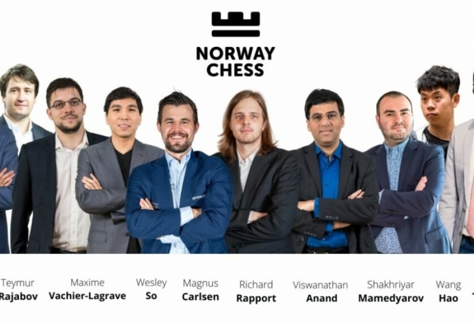 “Norway Chess”: Teymur Rəcəbov Maqnus Karlsen, Şəhriyar Məmmədyarov isə Veselin Topalovla mübarizə aparacaq