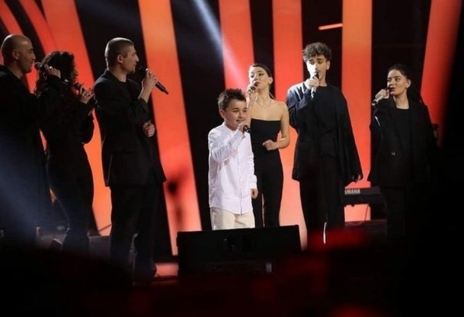 Азербайджанская песня прозвучала на грузинском детском музыкальном конкурсе ВИДЕО
