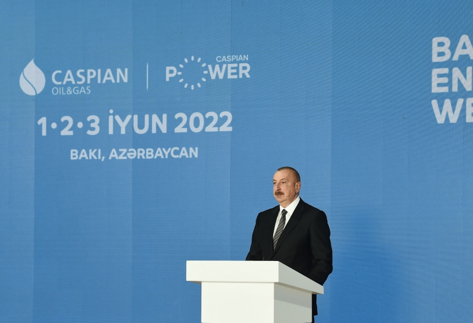Ilham Aliyev: "Actualmente Azerbaiyán ofrece importantes facilidades de tránsito para otros países"