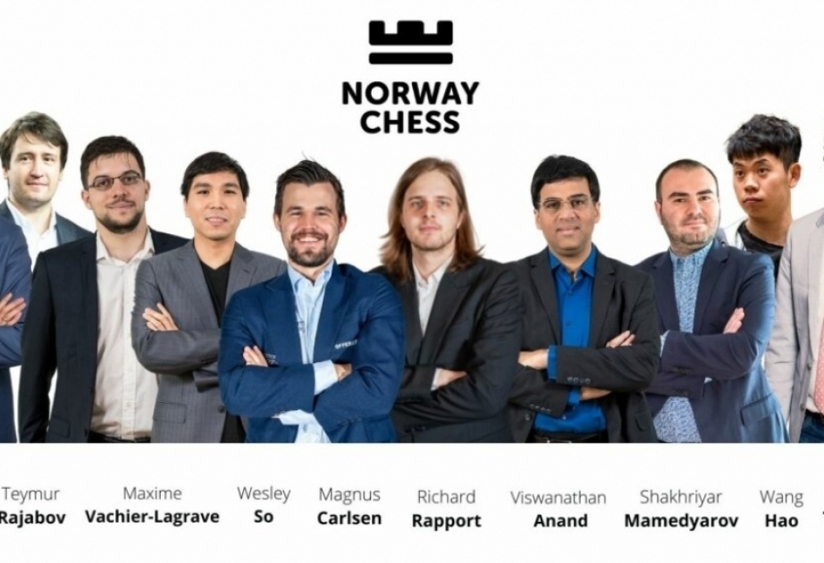 Norway Chess: Теймур Раджабов будет бороться с Магнусем Карлсеном, а Шахрияр Мамедъяров с Веселином Топаловым