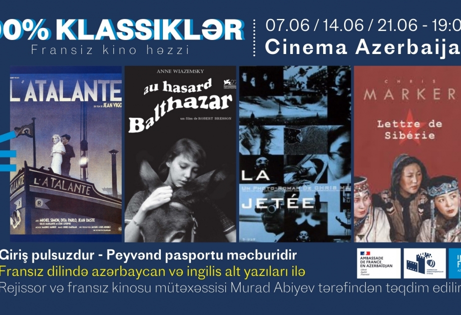 Comienzan las jornadas de cine francés en Bakú