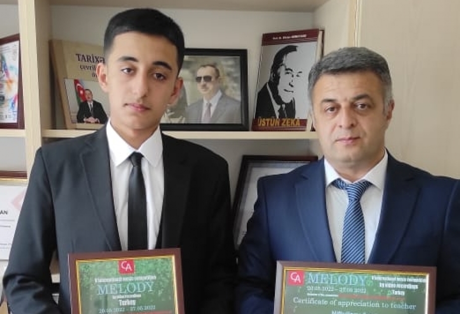 Mehdiabad musiqi məktəbinin yetirməsi beynəlxalq müsabiqədə ikinci yeri tutub
