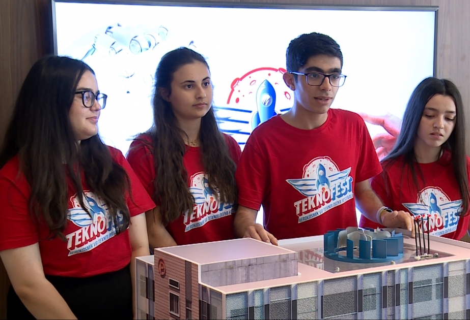 “TEKNOFEST Azərbaycan”da qalib gələn gənclərlə görüş keçirilib VİDEO