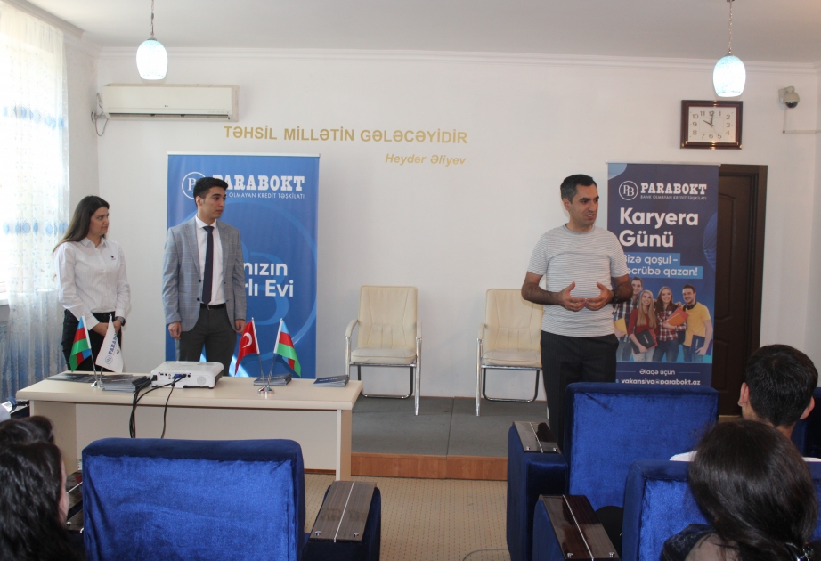 Mingəçevir Dövlət Universitetində “Karyera Günü” keçirilib