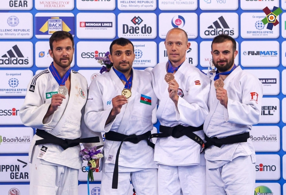 Usta cüdoçularımız Avropa çempionatının fərdi yarışlarında 19 medal qazanıblar
