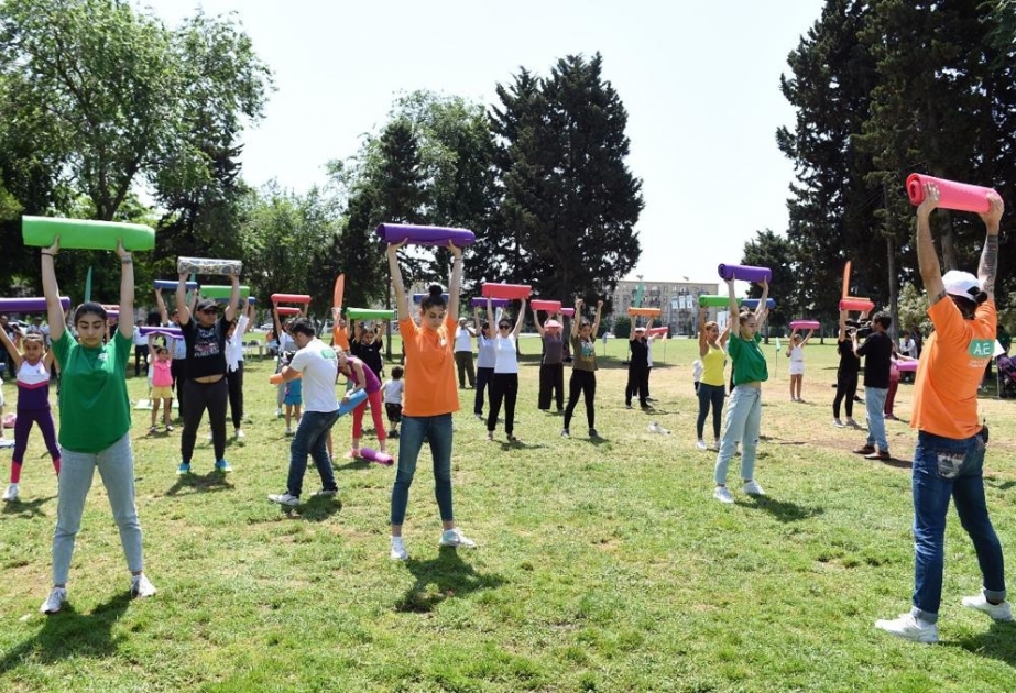 Bakıda “Gimnastika hamı üçün” tədbiri keçirilib