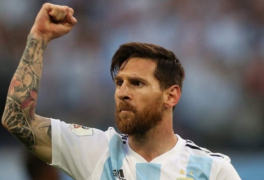 Argentina hammer Estonia in int'l friendly as Messi scores all goals