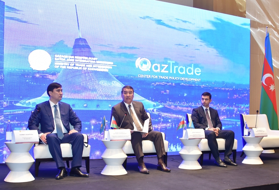 “Gəncə İş Adamları” İctimai Birliyinin təşkilatçılığı ilə Azərbaycan-Qazaxıstan biznes-forumu keçirilib