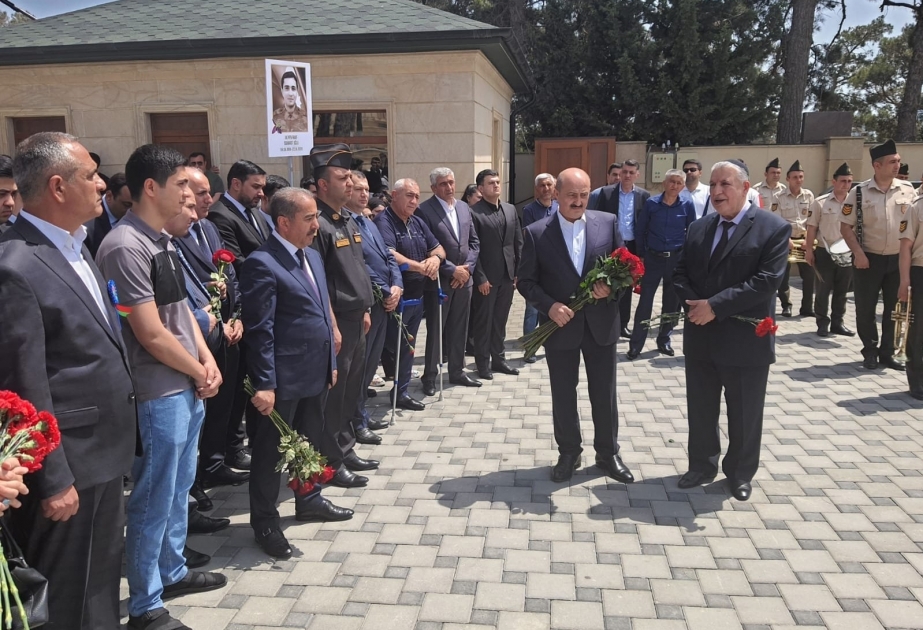 Почтена память шехида Отечественной войны Рауфа Алиева в день его рождения
