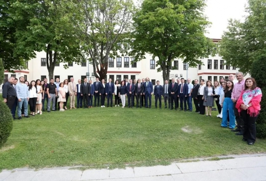 Qazi Universitetində təcrübədə olan AzTU nümayəndələri ilə görüş keçirilib