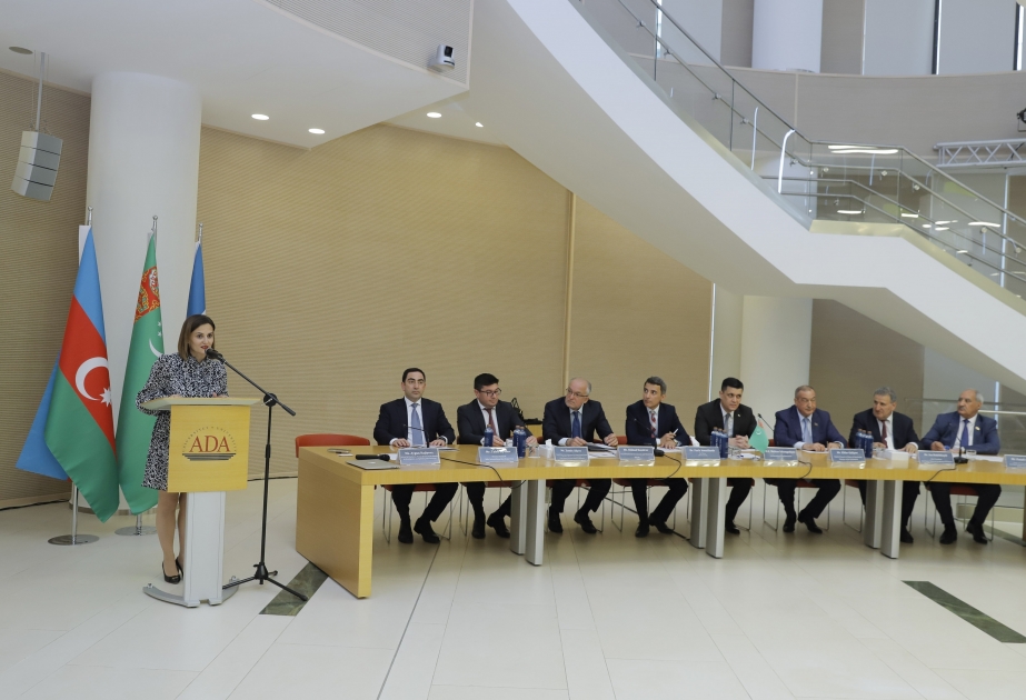ADA Universitetində Türkmənistan ilə Azərbaycan Respublikası arasında diplomatik münasibətlərin qurulmasının 30 illiyinə həsr edilmiş tədbir keçirilib