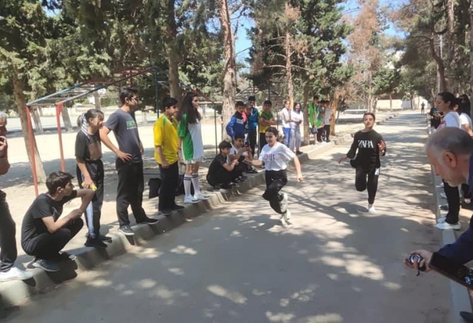 Xəzər rayonunda yüngül atletika üzrə yarış keçirilib