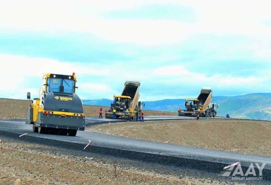 La construcción de la autopista Barda-Aghdam avanza rápidamente
