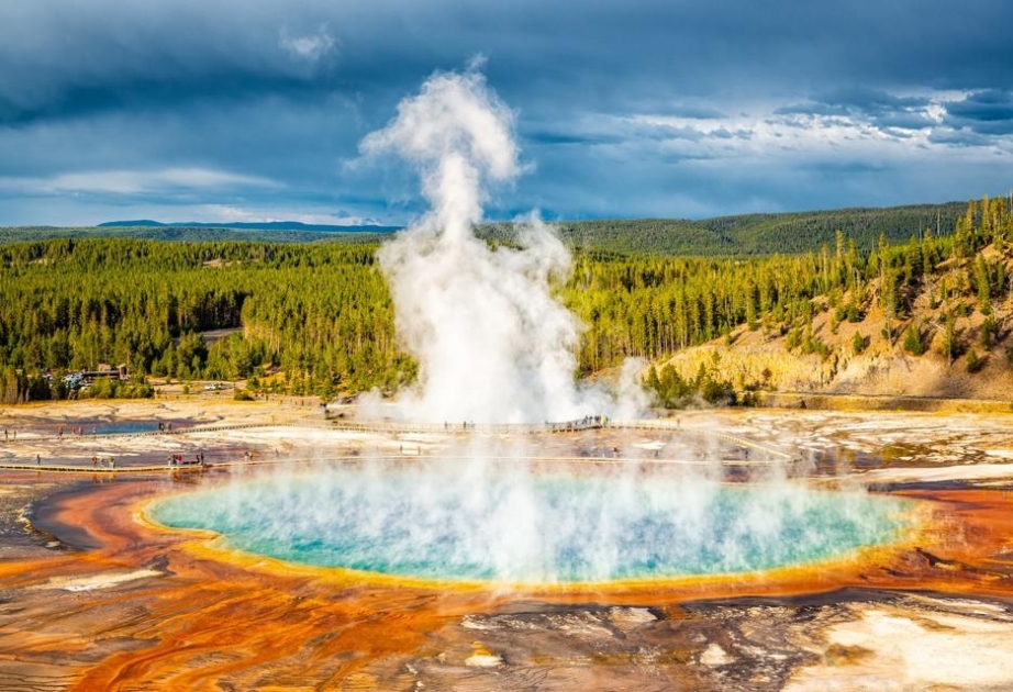Yellowstone National Park, the world's first national park