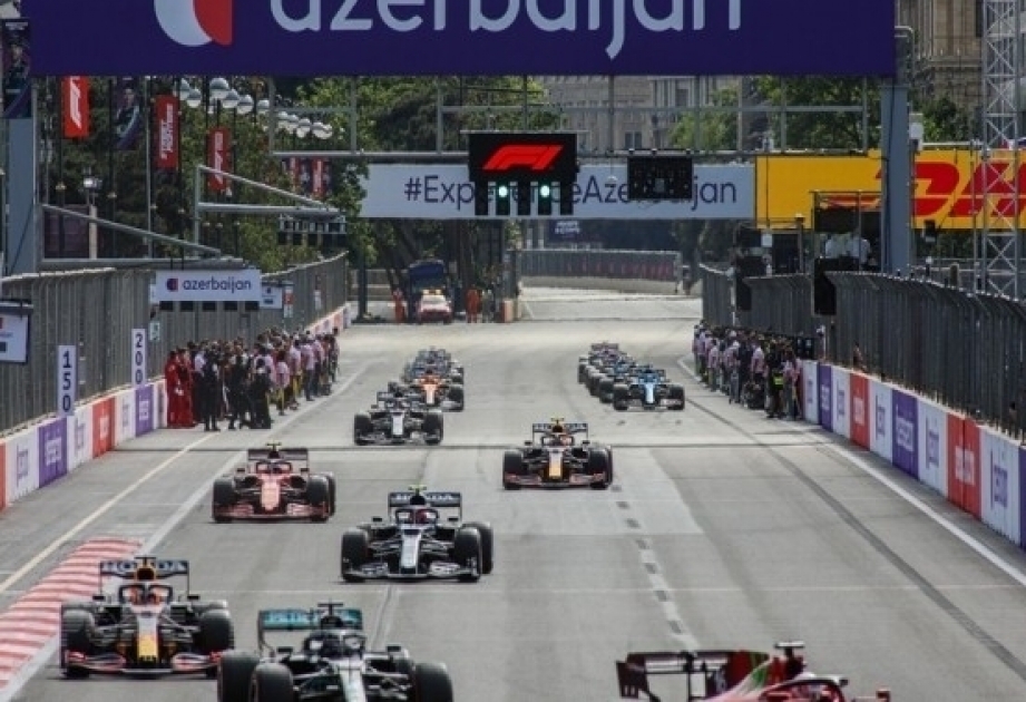 انطلاق سباقات جائزة أذربيجان الكبرى للفورمولا واحد