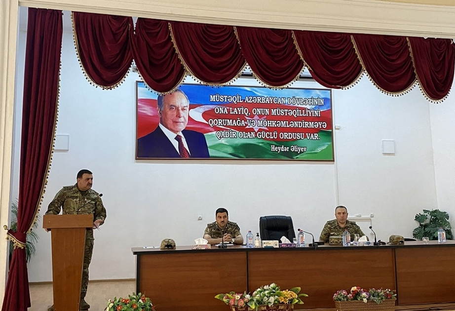 Training-methodological sessions on logistics held in Azerbaijani Army