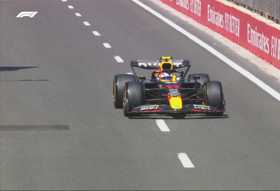 “Red Bull Racing”in pilotu Serxio Peres Azərbaycan Qran-Prisinin birinci sərbəst yürüşünü lider kimi tamamlayıb
