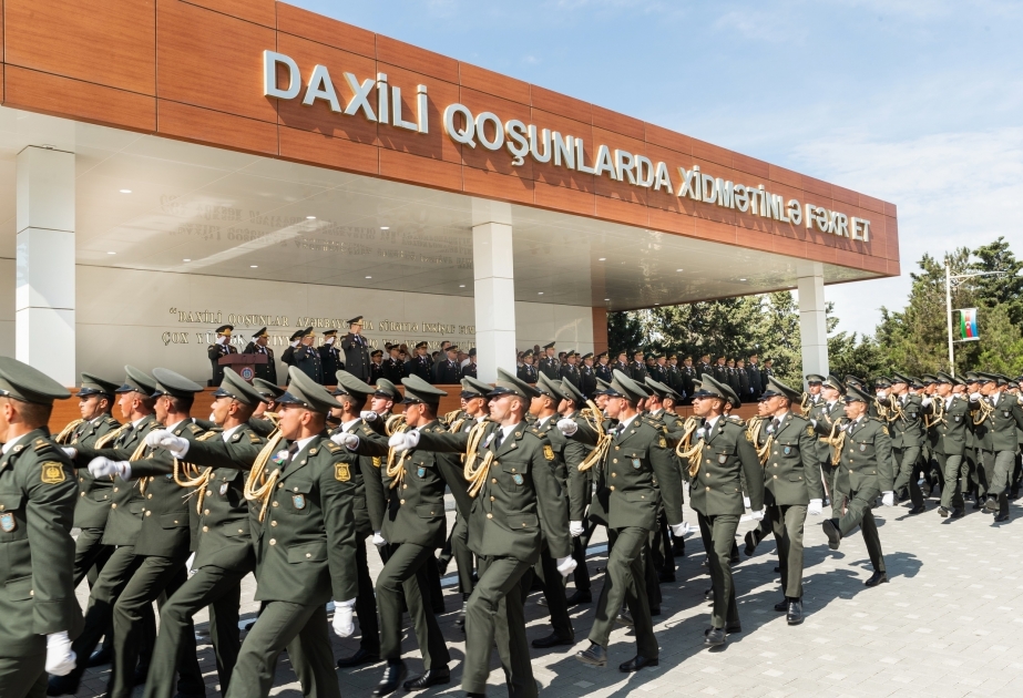 Состоялся очередной выпуск в Высшем военном училище Внутренних войск Министерства внутренних дел