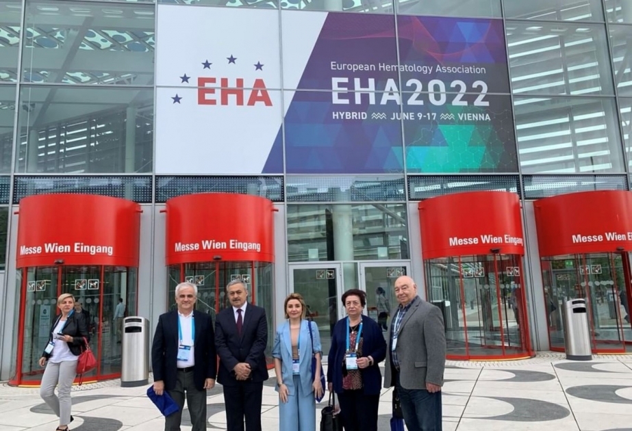 Azərbaycan Vyanada keçirilən “EHA2022” Hibrid Hematoloji Konqresində təmsil olunub