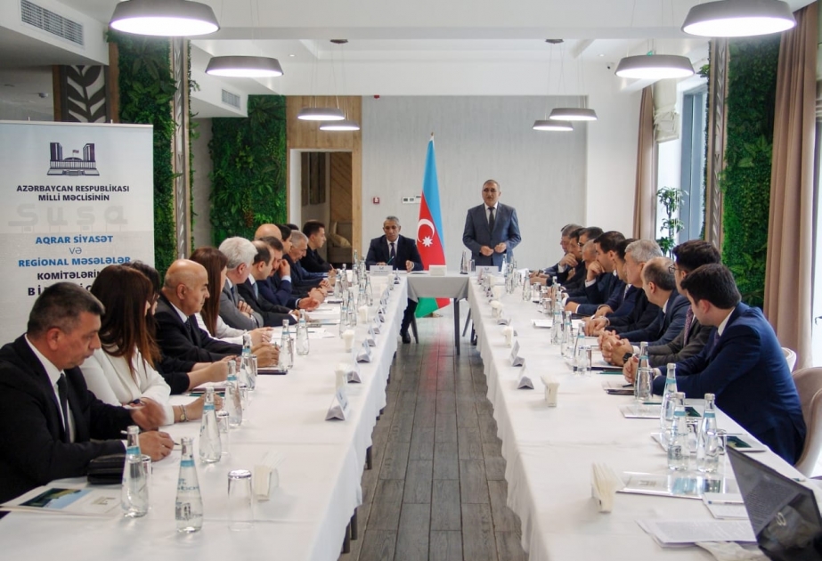 Şuşada Milli Məclisin komitələrinin birgə iclası keçirilib
