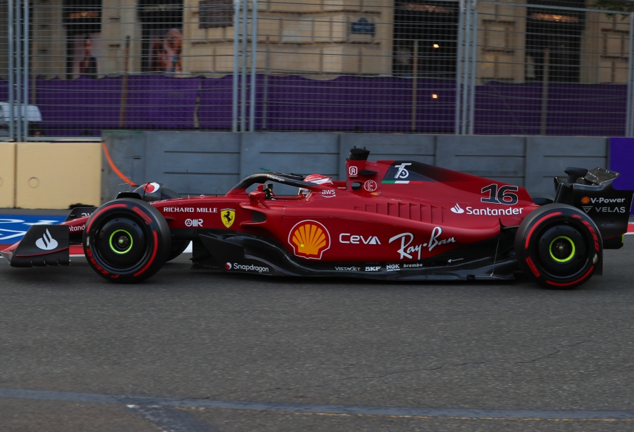 “Ferrari”nin pilotu Şarl Lekler Formula 1 Azərbaycan Qran-Prisinin tarixinə düşüb