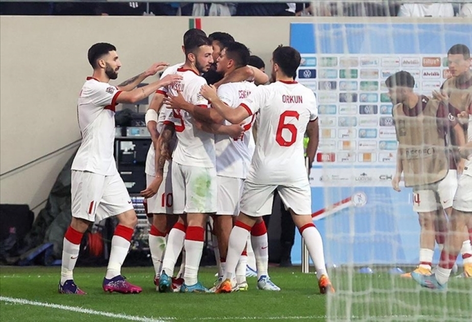 UEFA Millətlər Liqası: Türkiyə ardıcıl üçüncü qələbəsini qazanıb