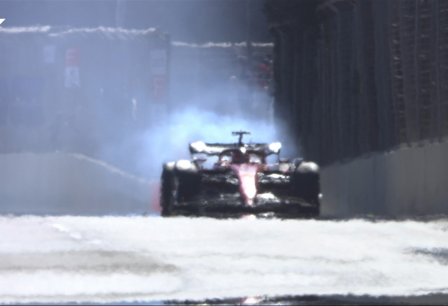 Formula 1: “Ferrari”nin digər pilotu Şarl Lekler də yarışı davam etdirə bilməyib