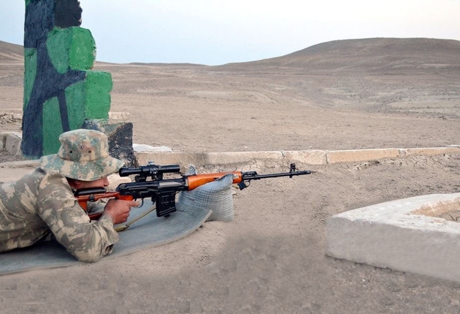 Crece la profesionalidad de los francotiradores del Ejército de Azerbaiyán