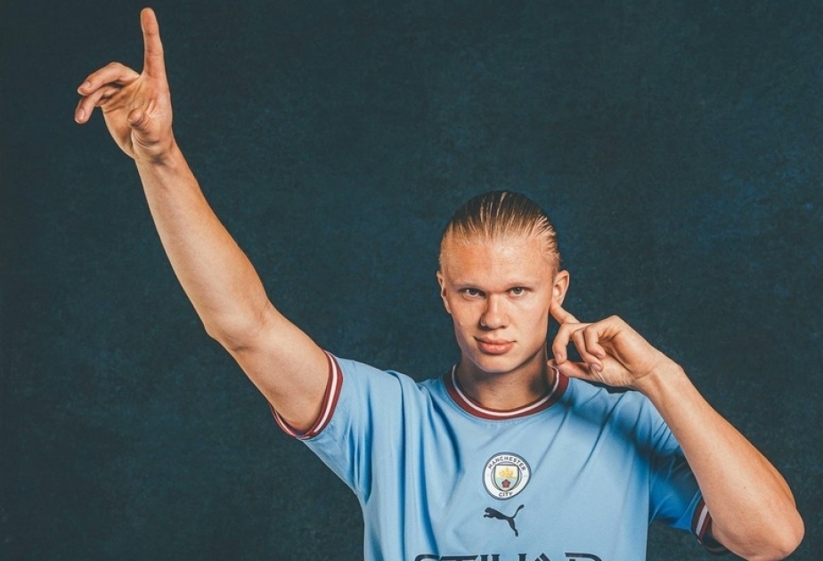 Norwegian star Haaland completes his Manchester City move