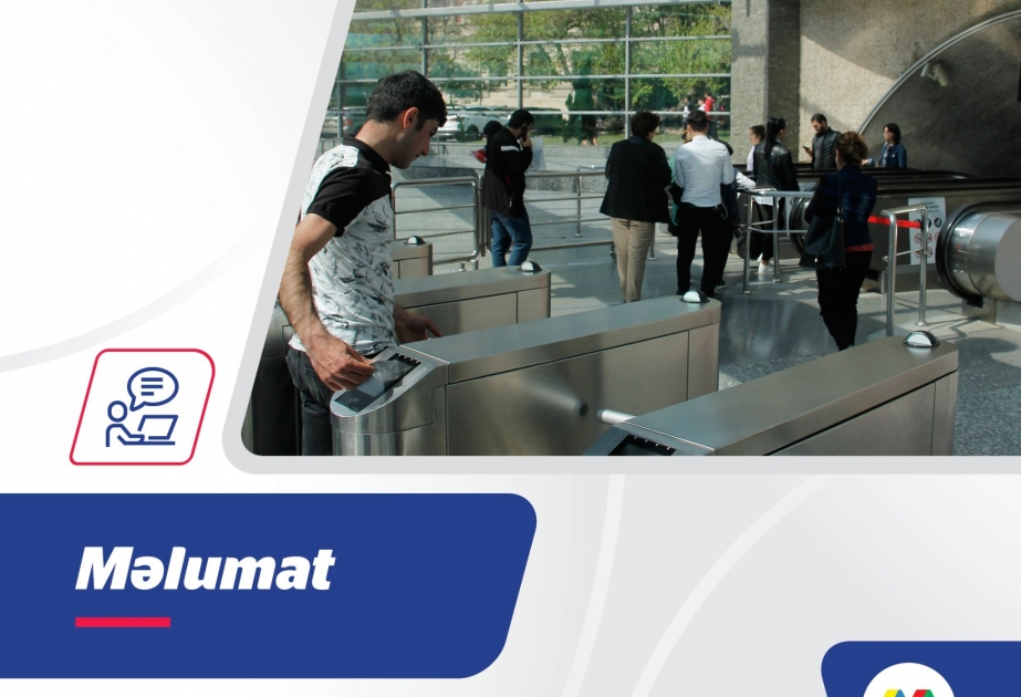 Formula 1 yarışları ərəfəsində iş günlərində metrodan istifadə edənlərin sayı 50-55 min artıb