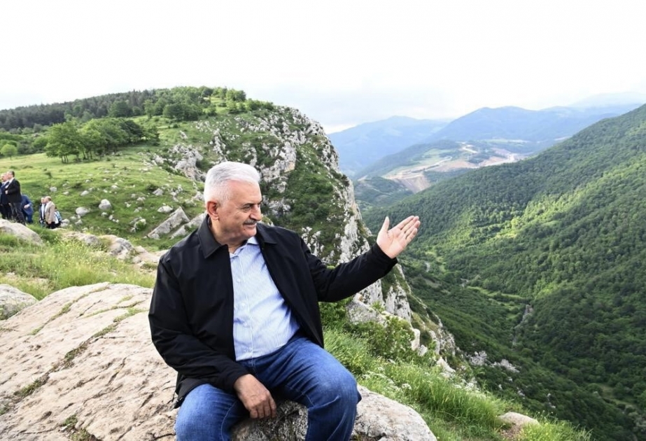 Türk Dövlətləri Təşkilatının Ağsaqqallar Şurasının sədri Binəli Yıldırım Şuşa şəhərindən paylaşım edib