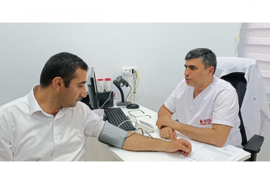 Sumqayıt Tibb Mərkəzi qanvermə aksiyası təşkil edib