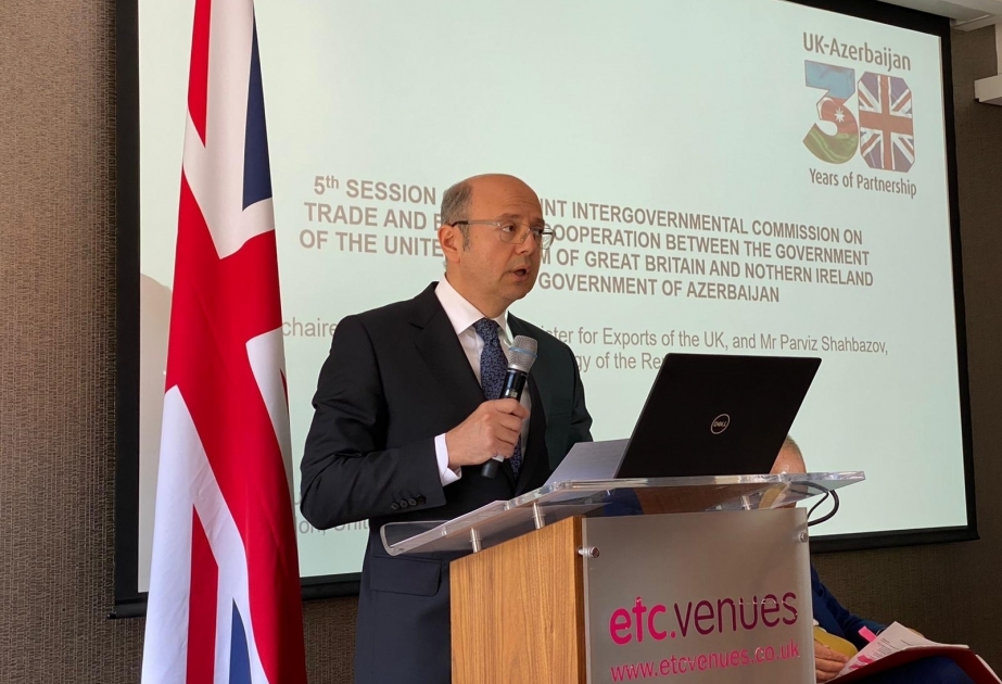 Londres acoge la 5ª sesión de la Comisión Intergubernamental Azerbaiyán-Reino Unido
